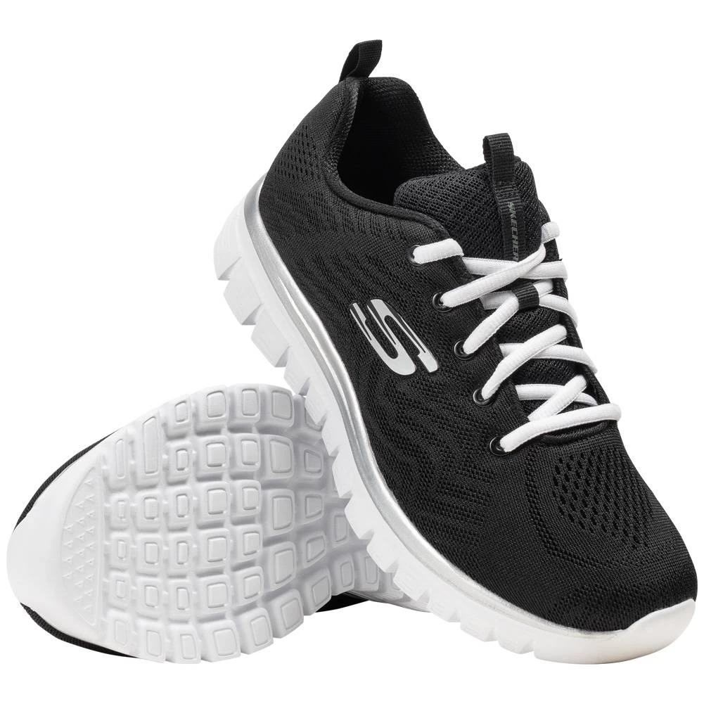 Skechers Graceful - Get Connected Femmes Sneakers 12615W-BKW 2 Skechers Graceful - Get Connected Femmes Sneakers 12615W-BKW – Image 2