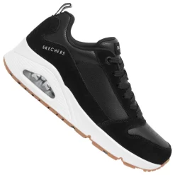 Skechers Uno Solid Ait Femmes Sneakers 155132-BLK