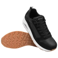 Skechers Uno Solid Ait Femmes Sneakers 155132-BLK -Magasin De Sélection De Chaussures De Mode 155132 BLK 2wsdD5ExYEzXau 1280x1280