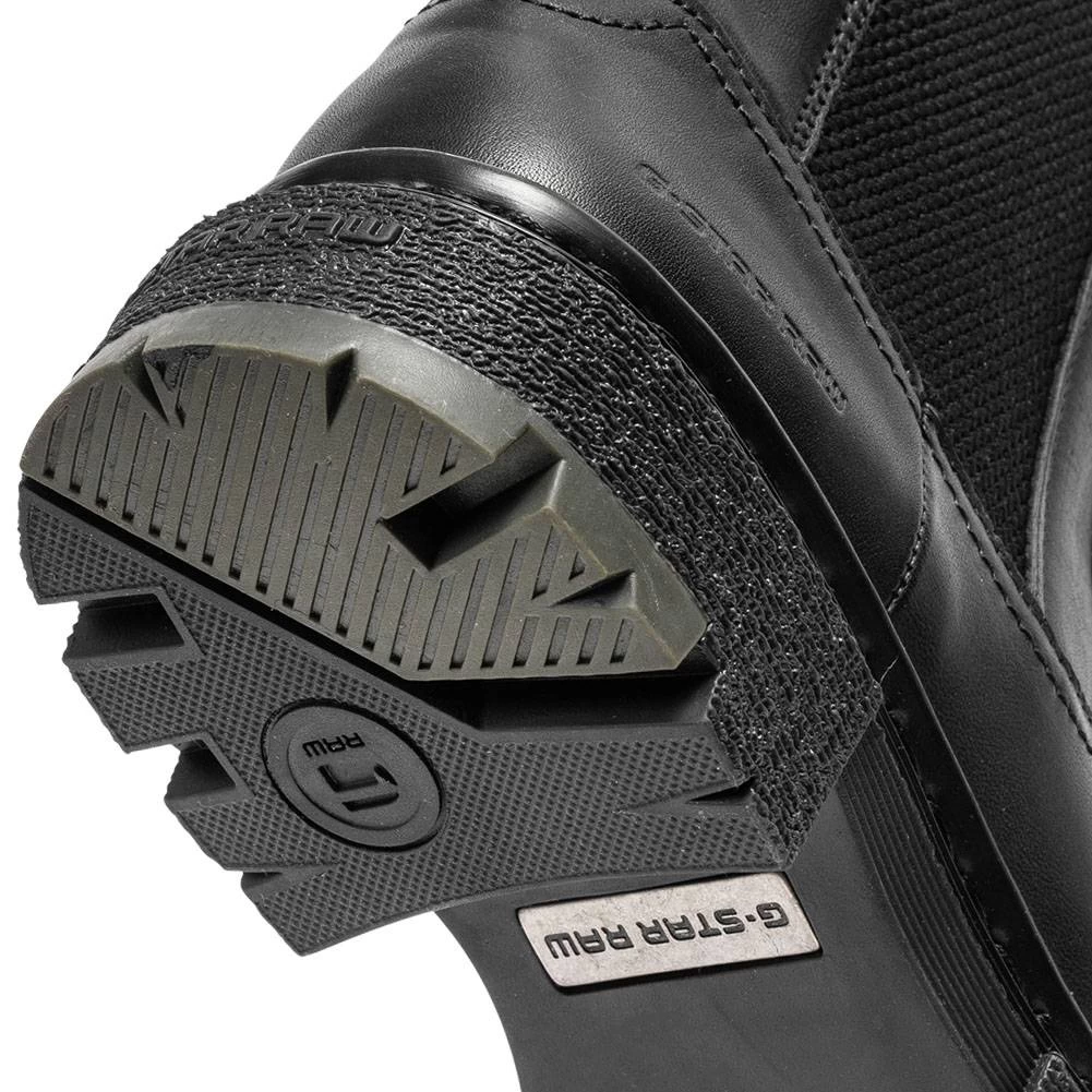 G-STAR RAW KAFEY Femmes Bottes En Cuir 2141 021701 NOIR 4 G-STAR RAW KAFEY Femmes Bottes En Cuir 2141 021701 NOIR – Image 4