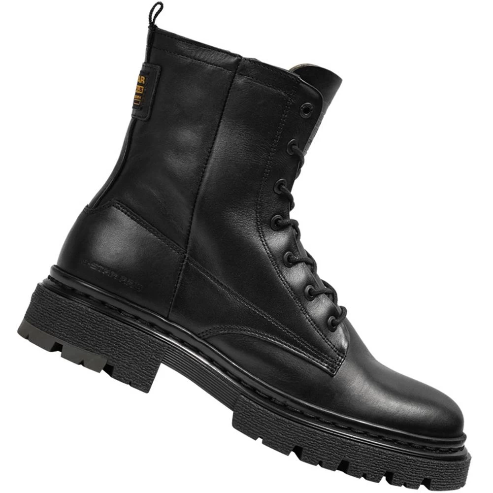 G-STAR RAW KAFEY High Lace Femmes Bottes En Cuir 2141 021802 NOIR 1 G-STAR RAW KAFEY High Lace Femmes Bottes En Cuir 2141 021802 NOIR