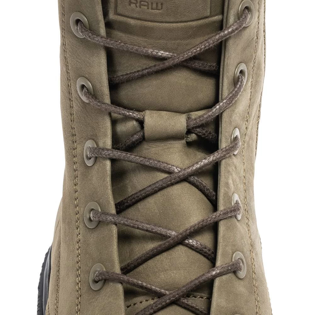 G-STAR RAW KAFEY Lace Femmes Bottes En Nubuck 2141 021808 OLV 3 G-STAR RAW KAFEY Lace Femmes Bottes En Nubuck 2141 021808 OLV – Image 3