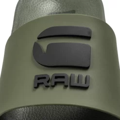 G-STAR RAW CART III TNL Femmes Claquettes 2141 026206 OLV-BLK -Magasin De Sélection De Chaussures De Mode 2141 026206 OLV BLK 3 1280x1280