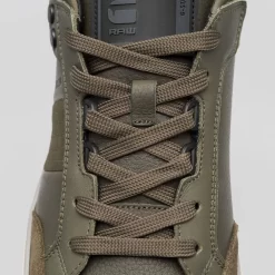 G-STAR RAW RAVOND Basic Hommes Sneakers 2142 005501 OLV -Magasin De Sélection De Chaussures De Mode 2142 005501 OLV 3 1280x1280