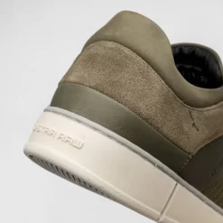 G-STAR RAW RAVOND Basic Hommes Sneakers 2142 005501 OLV -Magasin De Sélection De Chaussures De Mode 2142 005501 OLV 4 1280x1280