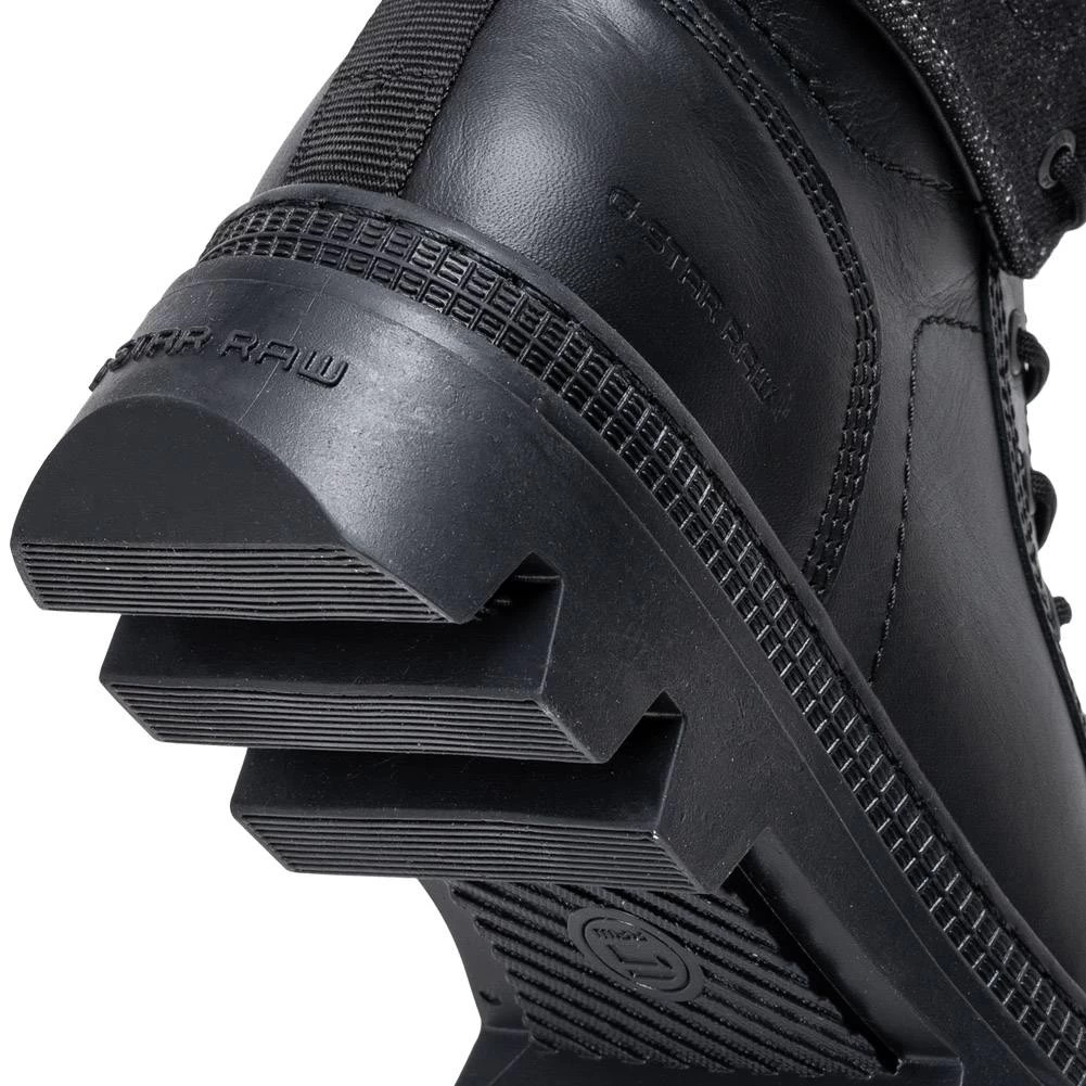 G-STAR RAW NOXER High Fld Lea Femmes Bottines 2211 020810 NOIR 4 G-STAR RAW NOXER High Fld Lea Femmes Bottines 2211 020810 NOIR – Image 4