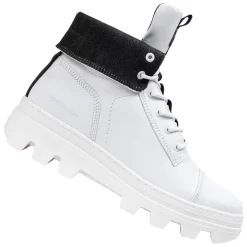 G-STAR RAW NOXER High Fld Lea Femmes Bottines 2211 020810 BLANC