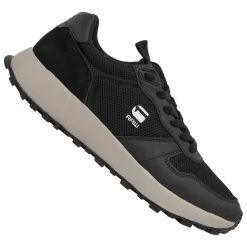 G-STAR RAW THEQ RUN Mesh Hommes Sneakers 2212 004511 NOIR