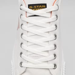 G-STAR RAW MEEFIC Pop Hommes Sneakers 2212 028503 BLANC ORNG -Magasin De Sélection De Chaussures De Mode 2212 028503 WHT ORNG 3 1280x1280