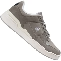 G-STAR RAW ATTACC POP Hommes Sneakers En Cuir 2212 040504 LGRY-NVY