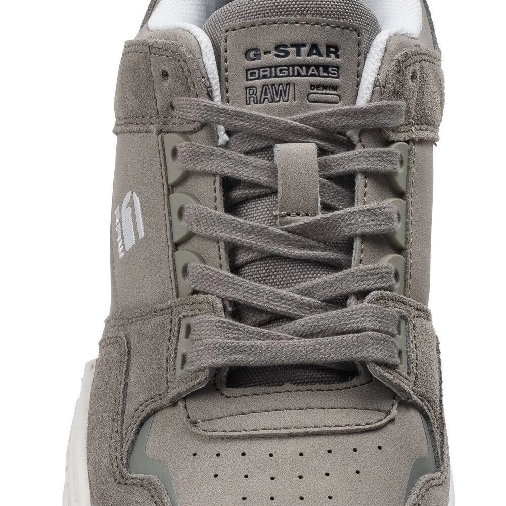 G-STAR RAW ATTACC POP Hommes Sneakers En Cuir 2212 040504 LGRY-NVY 3 G-STAR RAW ATTACC POP Hommes Sneakers En Cuir 2212 040504 LGRY-NVY – Image 3