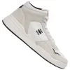 G-STAR RAW ATTACC Mid Basic Hommes Sneakers En Cuir 2212 040711 BLANC