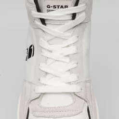 G-STAR RAW ATTACC Mid Basic Hommes Sneakers En Cuir 2212 040711 BLANC 6 G-STAR RAW ATTACC Mid Basic Hommes Sneakers En Cuir 2212 040711 BLANC -Magasin De Sélection De Chaussures De Mode 2212 040711 WHT 3 1280x1280