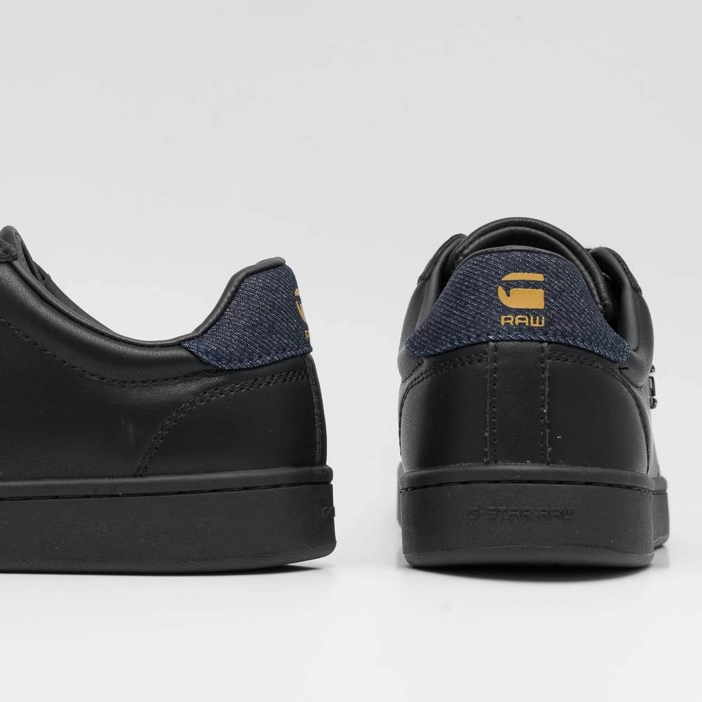G-STAR RAW CADET Denim Femmes Sneakers En Cuir 2241 002522 NOIR 2 G-STAR RAW CADET Denim Femmes Sneakers En Cuir 2241 002522 NOIR – Image 2