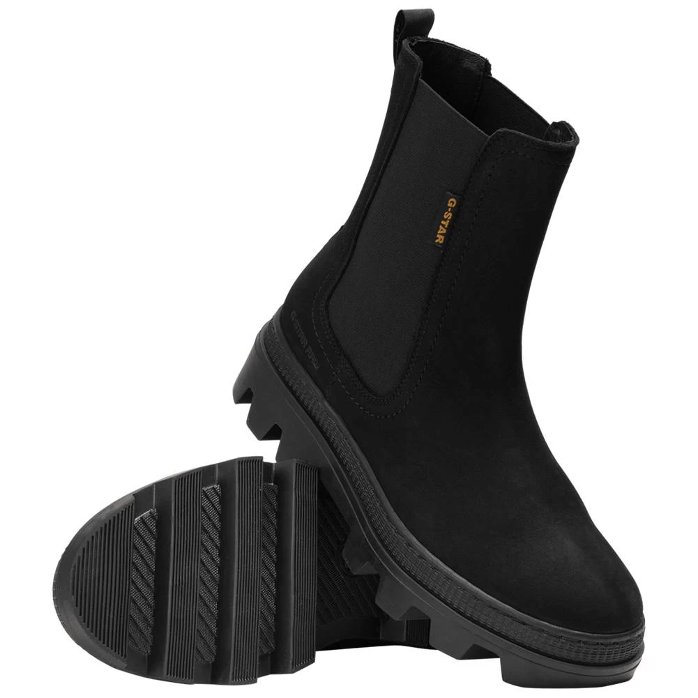 G-STAR RAW NOXER Chelsea Femmes Bottes En Nubuck 2241 020719 NOIR 2 G-STAR RAW NOXER Chelsea Femmes Bottes En Nubuck 2241 020719 NOIR – Image 2