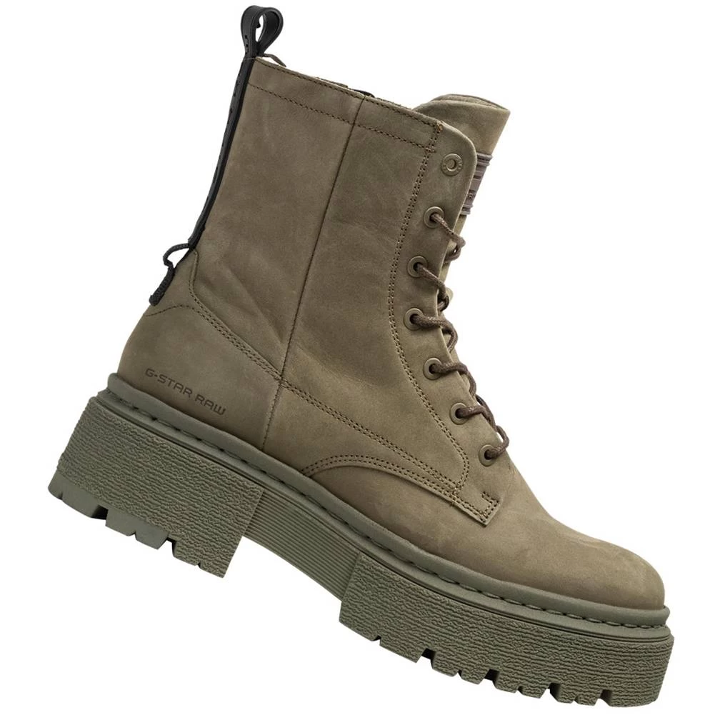 G-STAR RAW KAFEY Performance High Lace Femmes Bottes 2241 021832 OLV 1 G-STAR RAW KAFEY Performance High Lace Femmes Bottes 2241 021832 OLV