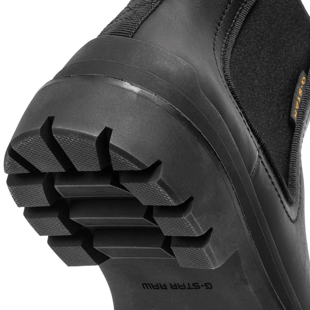 G-STAR RAW BLAKE Femmes Bottines Chelsea En Cuir 2241 043711 NOIR 4 G-STAR RAW BLAKE Femmes Bottines Chelsea En Cuir 2241 043711 NOIR – Image 4