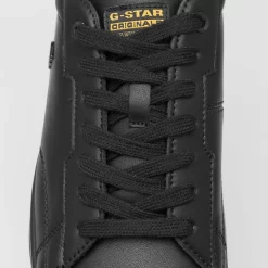 G-STAR RAW CADET Denim Hommes Sneakers En Cuir 2242 002521 NOIR -Magasin De Sélection De Chaussures De Mode 2242 002521 BLK 4 1280x1280