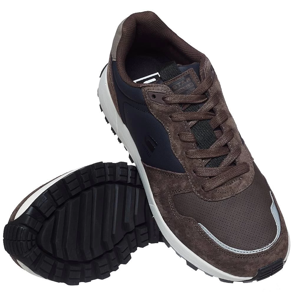 G-STAR RAW THEQ RUN Cos RBR Hommes Sneakers 2242 004524 BRWN-NVY 2 G-STAR RAW THEQ RUN Cos RBR Hommes Sneakers 2242 004524 BRWN-NVY – Image 2