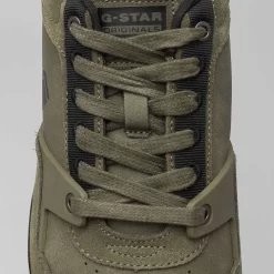 G-STAR RAW THEQ RUN Cos Hommes Sneakers En Nubuck 2242 004525 OLV-BLK 6 G-STAR RAW THEQ RUN Cos Hommes Sneakers En Nubuck 2242 004525 OLV-BLK -Magasin De Sélection De Chaussures De Mode 2242 004525 OLV BLK 3 1280x1280