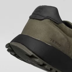 G-STAR RAW THEQ RUN Cos Hommes Sneakers En Nubuck 2242 004525 OLV-BLK 7 G-STAR RAW THEQ RUN Cos Hommes Sneakers En Nubuck 2242 004525 OLV-BLK -Magasin De Sélection De Chaussures De Mode 2242 004525 OLV BLK 4 1280x1280