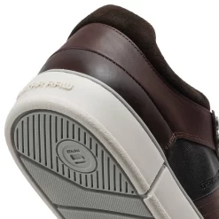 G-STAR RAW RAVOND LEA Basic Hommes Sneakers En Cuir 2242 005511 RBRWN -Magasin De Sélection De Chaussures De Mode 2242 005511 RBRWN 4 1280x1280