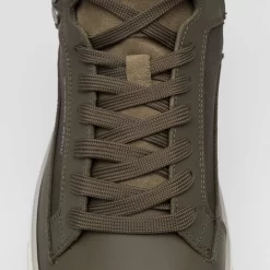 G-STAR RAW RAVOND Mid Basic Denim Hommes Sneakers 2242 005710 OLV -Magasin De Sélection De Chaussures De Mode 2242 005710 OLV 3 1280x1280