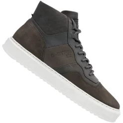 G-STAR RAW ROCUP II Mid Hommes Sneakers En Cuir 2242 007716 GR