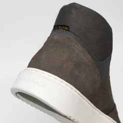 G-STAR RAW ROCUP II Mid Hommes Sneakers En Cuir 2242 007716 GR 6 G-STAR RAW ROCUP II Mid Hommes Sneakers En Cuir 2242 007716 GR -Magasin De Sélection De Chaussures De Mode 2242 007716 GRY 3 1280x1280