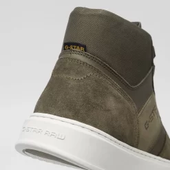 G-STAR RAW ROCUP II Mid Hommes Sneakers En Cuir 2242 007716 OLV 6 G-STAR RAW ROCUP II Mid Hommes Sneakers En Cuir 2242 007716 OLV -Magasin De Sélection De Chaussures De Mode 2242 007716 OLV 3 1280x1280