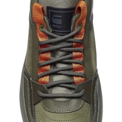 G-STAR RAW LASH Web Tnl Hommes Sneakers En Cuir 2242 009515 OLV -Magasin De Sélection De Chaussures De Mode 2242 009515 OLV 3 1280x1280