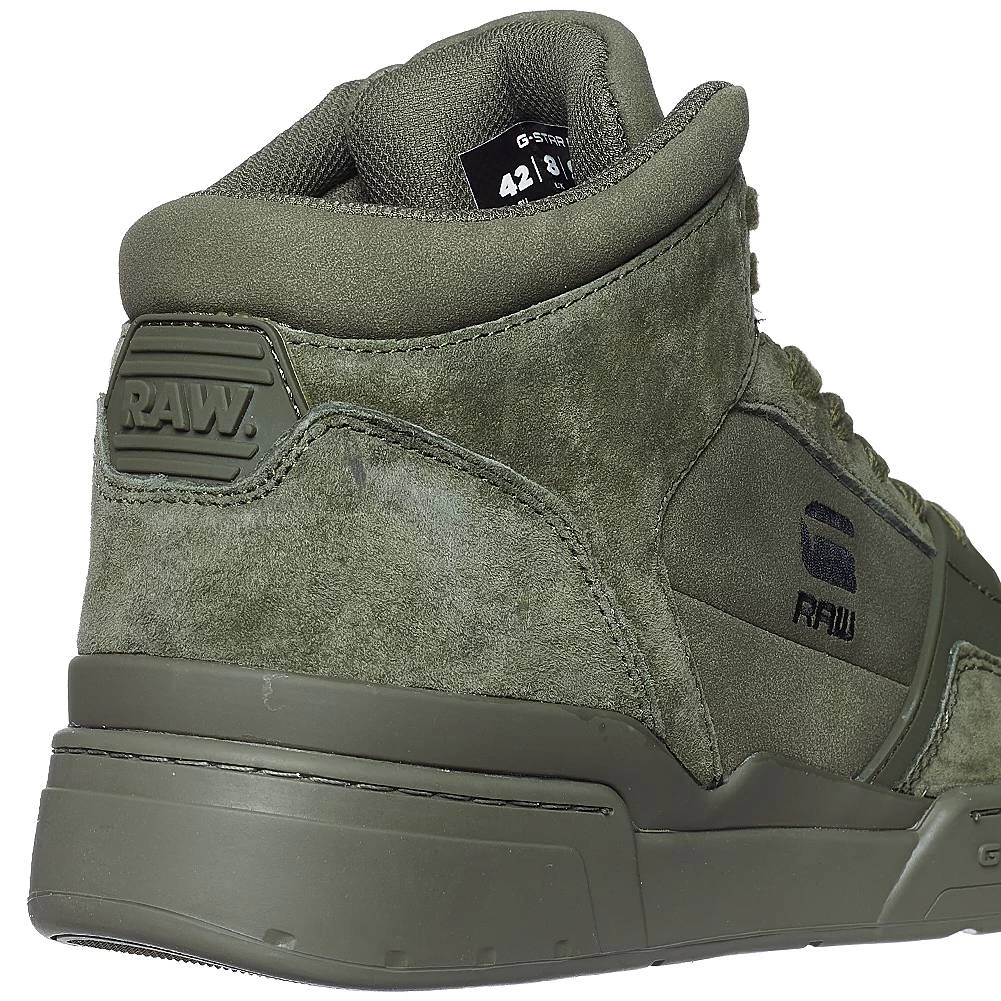 G-STAR RAW ATTACC TNL Mid Hommes Sneakers 2242 040715 OLV 4 G-STAR RAW ATTACC TNL Mid Hommes Sneakers 2242 040715 OLV – Image 4
