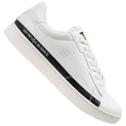 G-STAR RAW CADET LEA Hommes Sneakers 2312 002523 BLANC-NOIR
