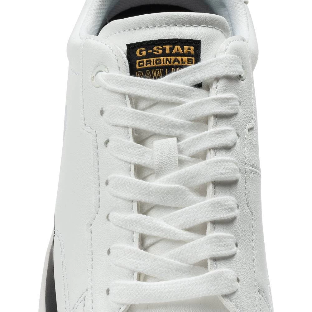 G-STAR RAW CADET LEA Hommes Sneakers 2312 002523 BLANC-NOIR 3 G-STAR RAW CADET LEA Hommes Sneakers 2312 002523 BLANC-NOIR – Image 3