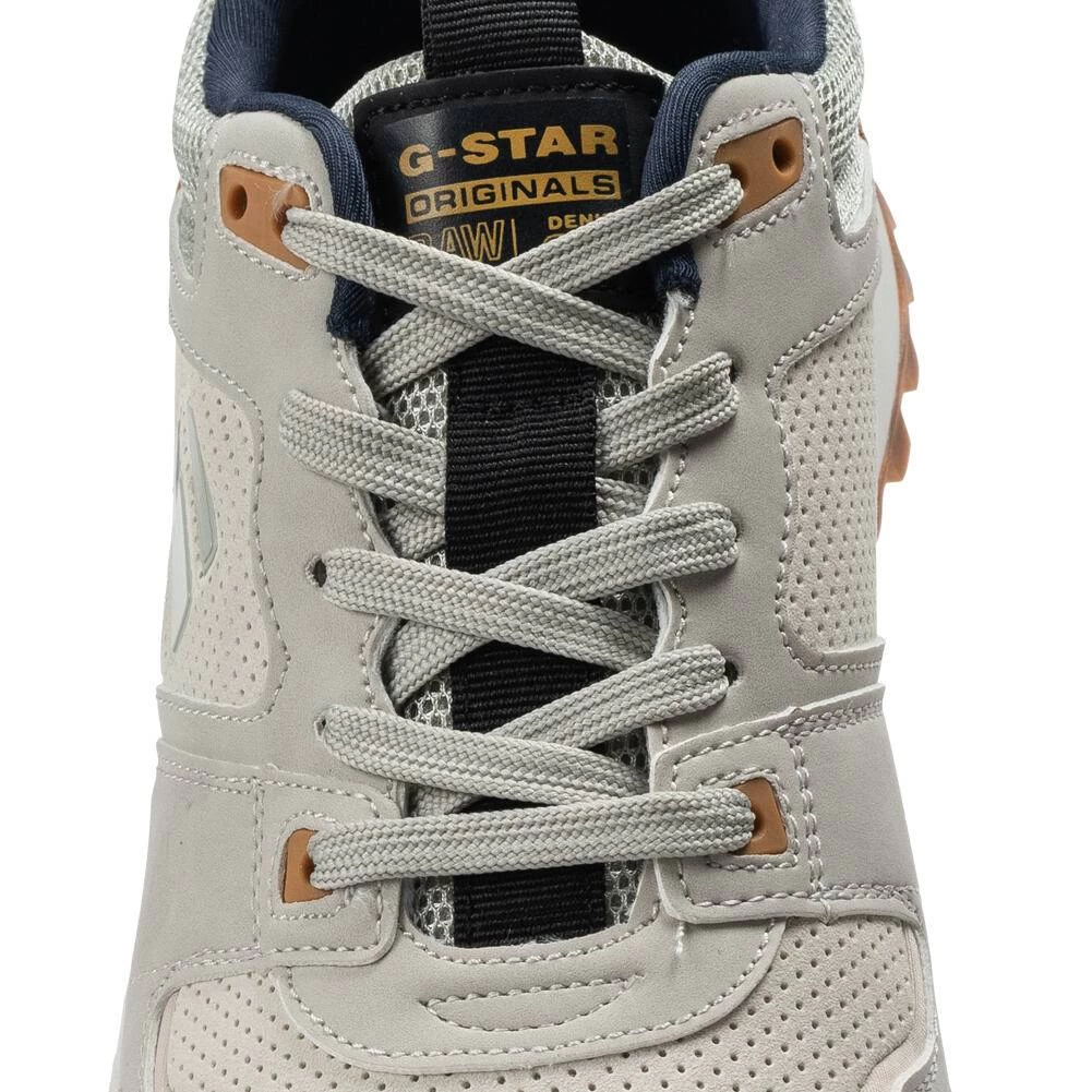 G-STAR RAW THEQ RUN Hommes Sneakers 2312 004540 GRY-WHT 3 G-STAR RAW THEQ RUN Hommes Sneakers 2312 004540 GRY-WHT – Image 3