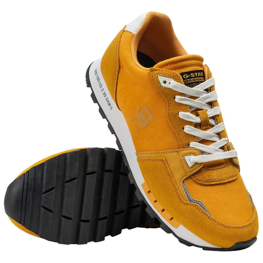 G-STAR RAW TRACK II POP Hommes Sneakers 2312 047505 OCH-BLK 2 G-STAR RAW TRACK II POP Hommes Sneakers 2312 047505 OCH-BLK – Image 2