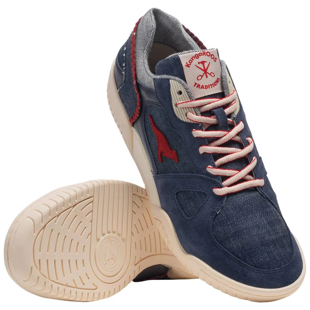 KangaROOS ROOStraditions Denim "Made In Germany" Sneakers 47509-4020 4 KangaROOS ROOStraditions Denim "Made In Germany" Sneakers 47509-4020 – Image 4