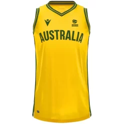 Australie Ballon De Basket Macron Enfants Maillot Extérieur 58563043