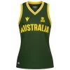 Australie Ballon De Basket Macron Femmes Maillot Domicile 58563684