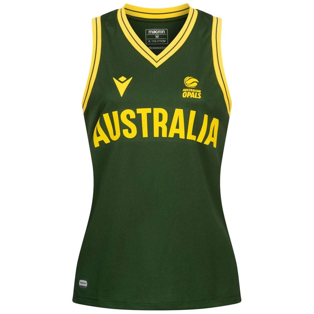 Australie Ballon De Basket Macron Femmes Maillot Domicile 58563684 1 Australie Ballon De Basket Macron Femmes Maillot Domicile 58563684