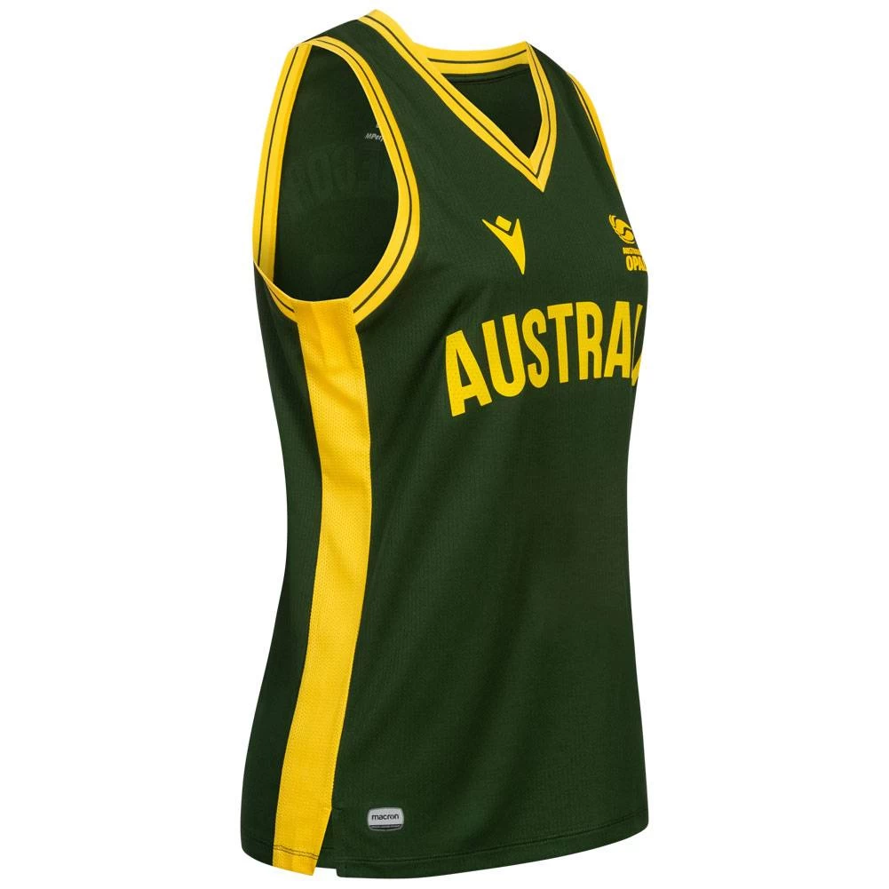 Australie Ballon De Basket Macron Femmes Maillot Domicile 58563684 2 Australie Ballon De Basket Macron Femmes Maillot Domicile 58563684 – Image 2