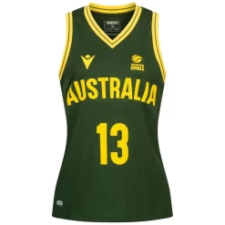 Australie Ballon De Basket Macron #13 MAGBEGOR Femmes Maillot 58564661
