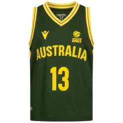 Australie Ballon De Basket Macron #13 MAGBEGOR Enfants Maillot 58564662