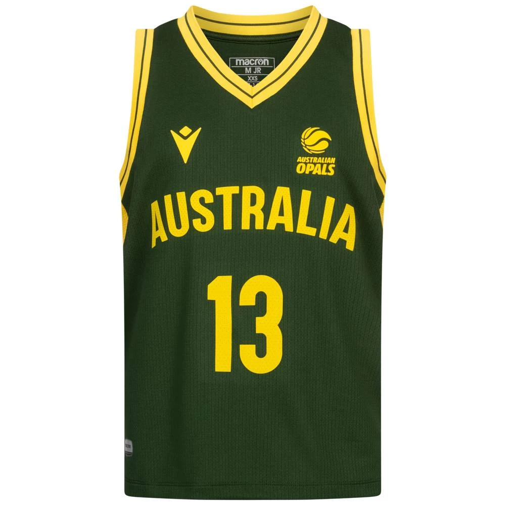 Australie Ballon De Basket Macron #13 MAGBEGOR Enfants Maillot 58564662 1 Australie Ballon De Basket Macron #13 MAGBEGOR Enfants Maillot 58564662