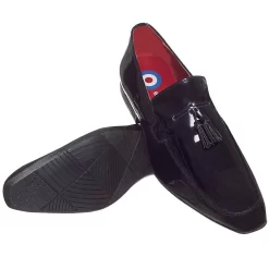 Lambretta Prom Tassel Hommes Chaussures Business 8430 PROM-NOIR -Magasin De Sélection De Chaussures De Mode 8430 PROM BLACK 2 1280x1280