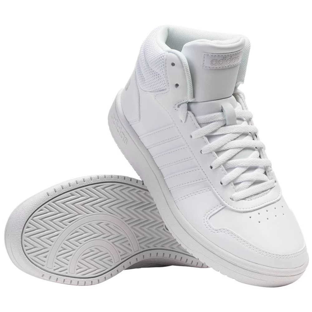 Adidas Hoops 2.0 Mid Femmes Sneakers B42099 2 Adidas Hoops 2.0 Mid Femmes Sneakers B42099 – Image 2