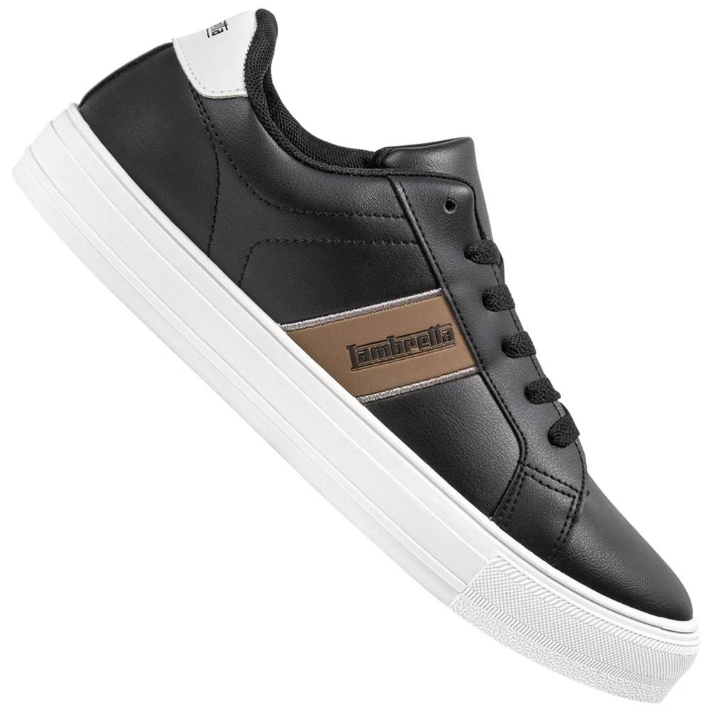 Lambretta Restless Hommes Sneakers LAM0030-NOIR 1 Lambretta Restless Hommes Sneakers LAM0030-NOIR