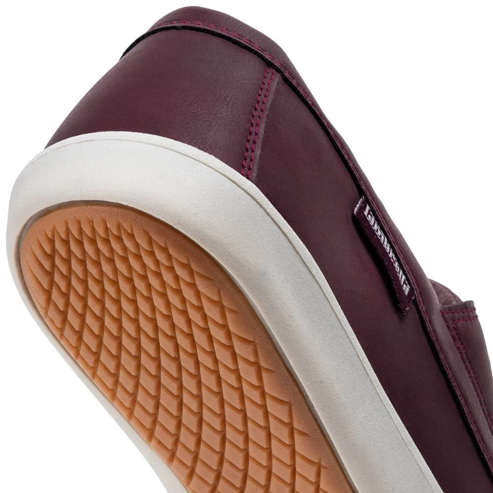 Lambretta Vulcan 4 Eye Hommes Chaussures Bateau Mocassins MJ101-Bourgogne 4 Lambretta Vulcan 4 Eye Hommes Chaussures Bateau Mocassins MJ101-Bourgogne – Image 4