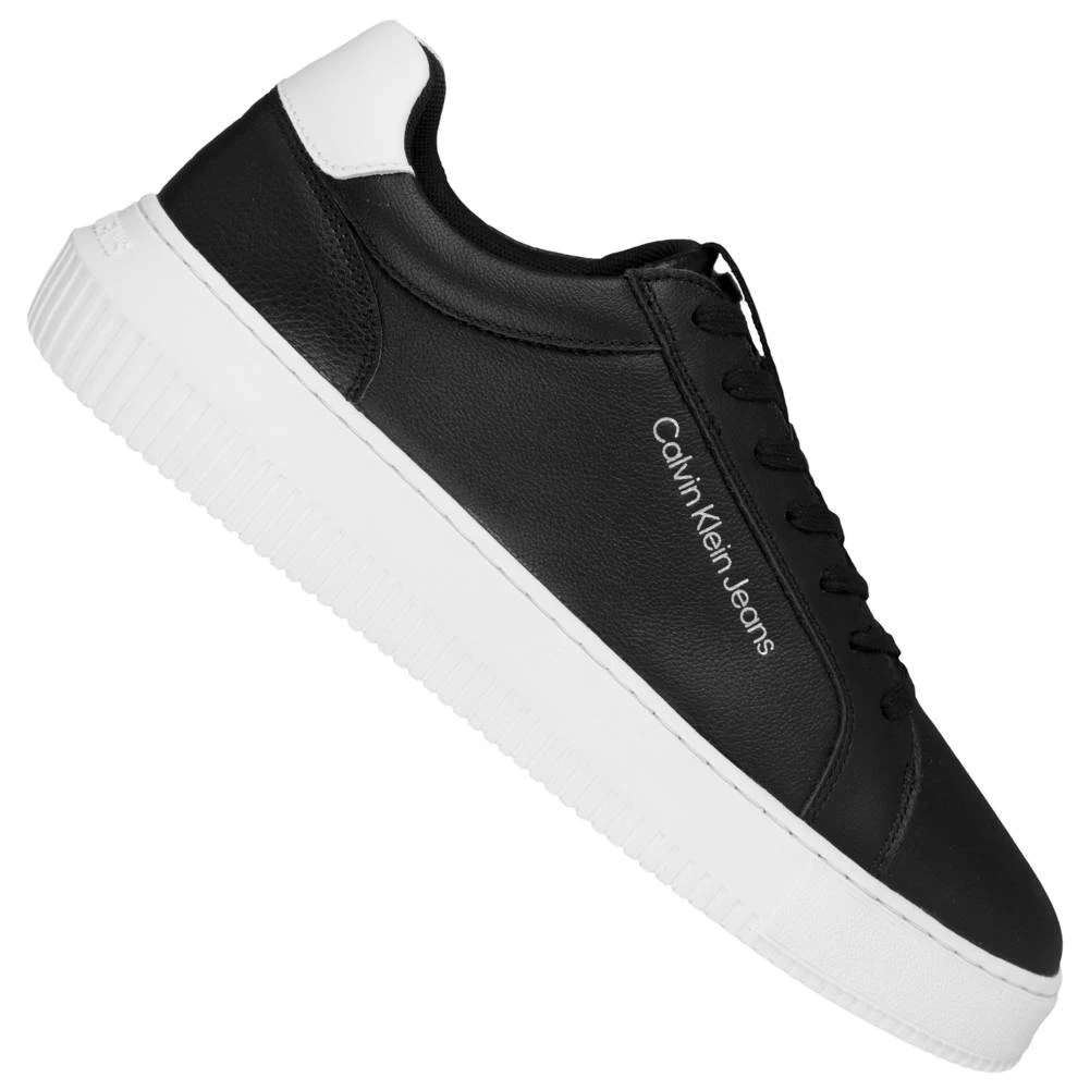 Calvin Klein Jeans Chunky Cupsole 1 Hommes Sneakers En Cuir YM0YM00330BDS 1 Calvin Klein Jeans Chunky Cupsole 1 Hommes Sneakers En Cuir YM0YM00330BDS