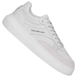 Calvin Klein Jeans Chunky Cupsole 1 Femmes Sneakers En Cuir YW0YW00510YAF